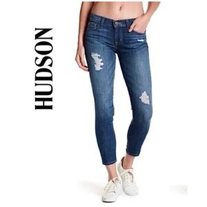 Hudson Krista Super Skinny Crop Jeans 29